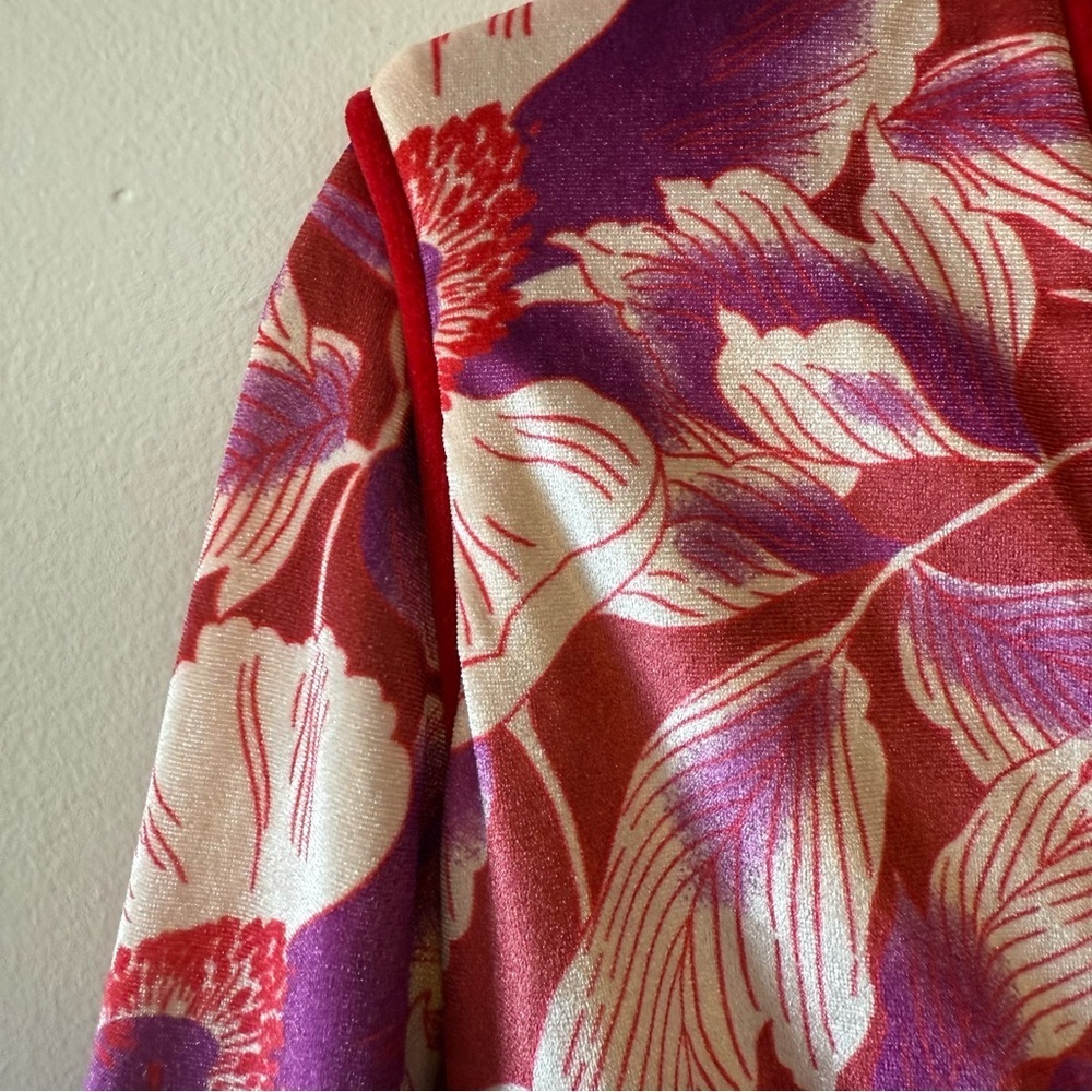 IU Rita Mennoia Velvet Floral Maxi Dress - Picture 7 of 12